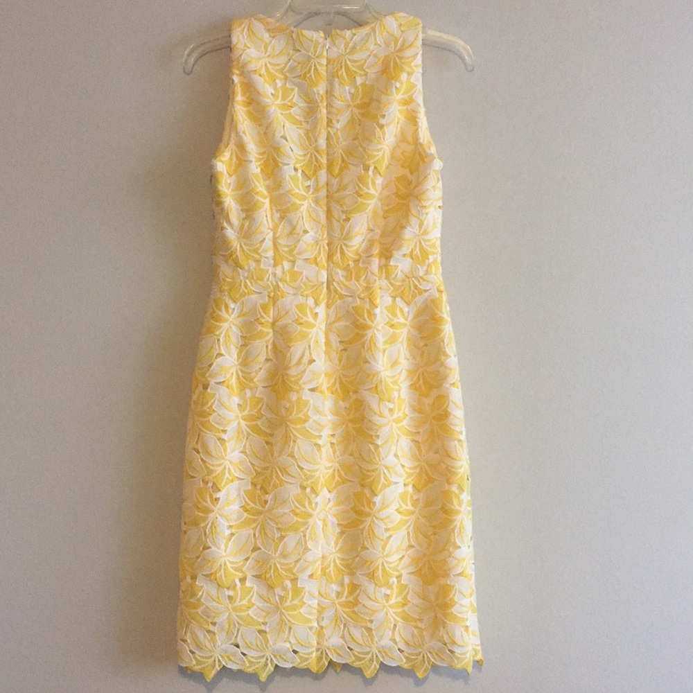 WHBM NWT Floral Sleeveless Cutout Sheath Dress - Picture 6 of 8